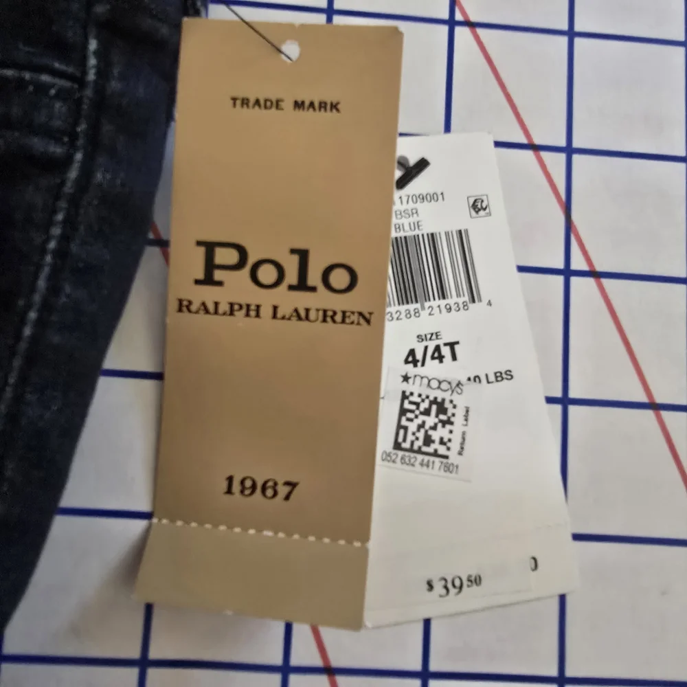 RALPH LAUREN POLO Girls Jean Leggings